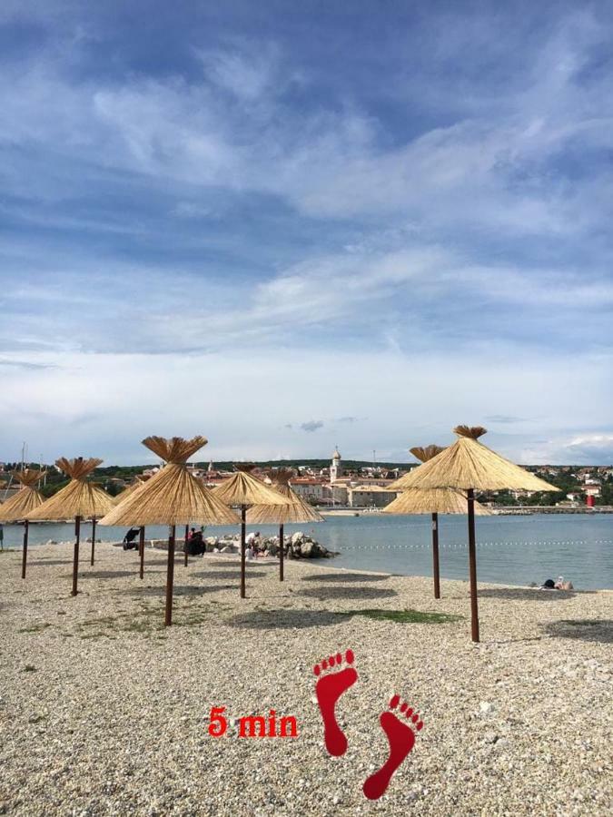 Apartman Jezevac Krk Town Dış mekan fotoğraf